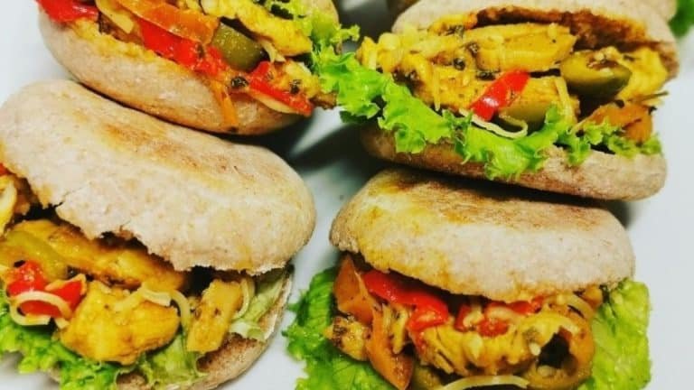 Healthy Chicken and Vegetable Sandwich Recipe