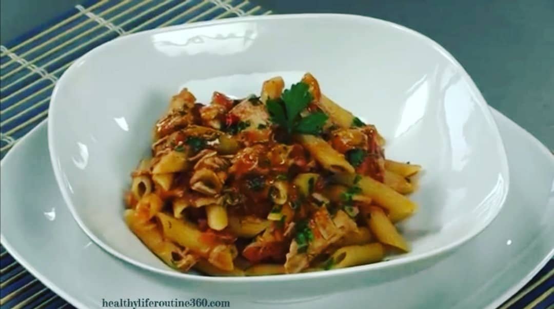 tuna penne pasta