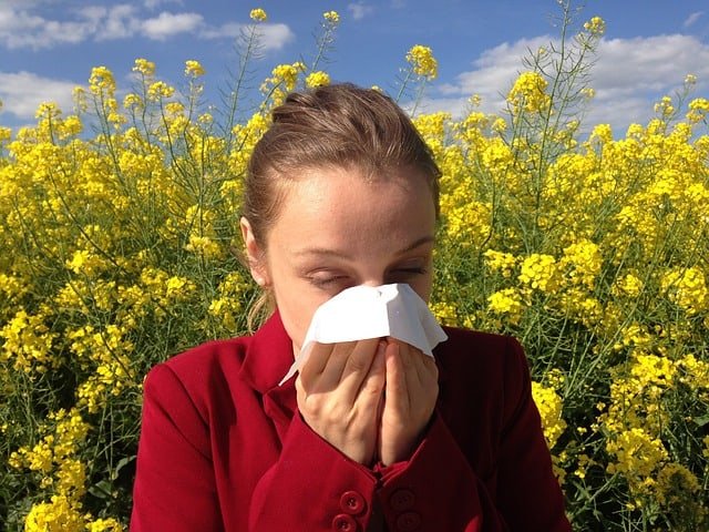 different types of allergies