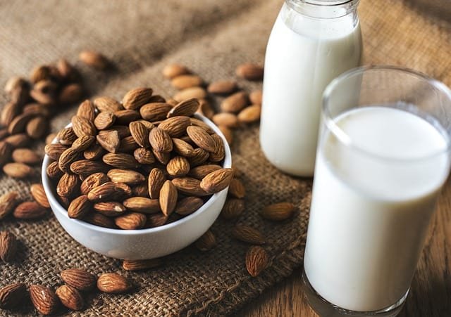 homemade almond milk